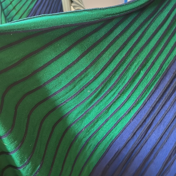 Beautiful Boden Blue and Green Dress - Picture 3 of 5